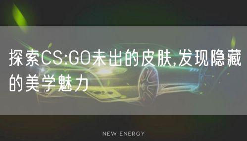 探索CS:GO未出的皮肤,发现隐藏的美学魅力