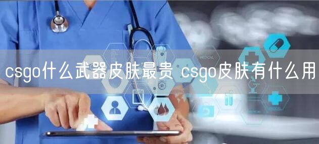 csgo什么武器皮肤最贵 csgo皮肤有什么用