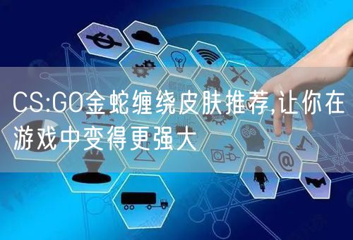 CS:GO金蛇缠绕皮肤推荐,让你在游戏中变得更强大