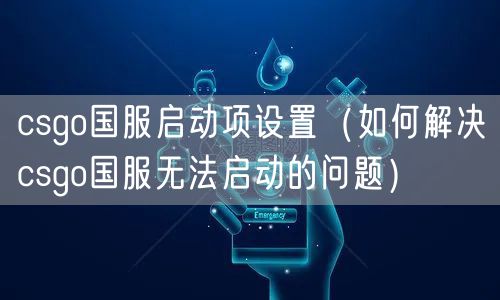 csgo国服启动项设置（如何解决csgo国服无法启动的问题）