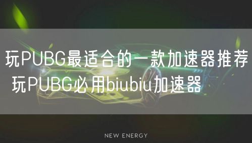 玩PUBG最适合的一款加速器推荐 玩PUBG必用biubiu加速器