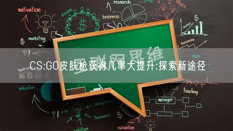 CS:GO皮肤枪获得几率大提升:探索新途径