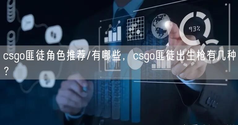 csgo匪徒角色推荐/有哪些，csgo匪徒出生枪有几种？