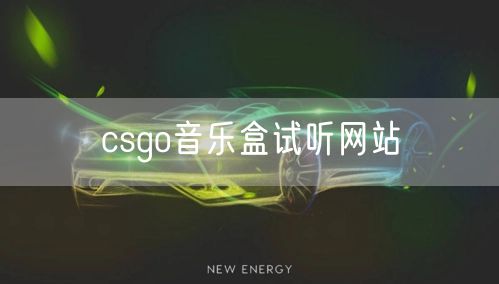 csgo音乐盒试听网站