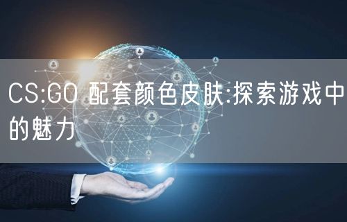 CS:GO 配套颜色皮肤:探索游戏中的魅力