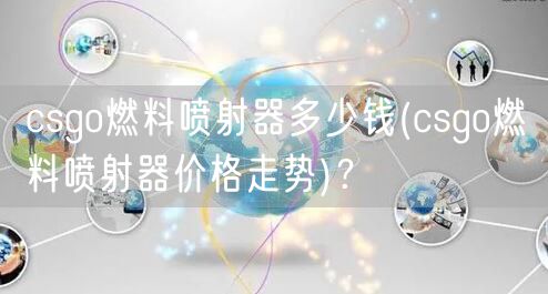 csgo燃料喷射器多少钱(csgo燃料喷射器价格走势)？