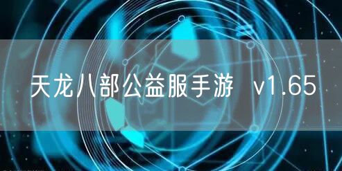 天龙八部公益服手游  v1.65