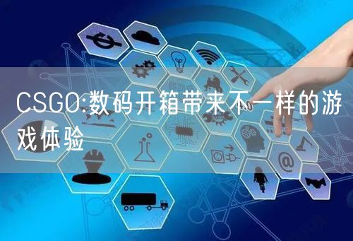 CSGO:数码开箱带来不一样的游戏体验