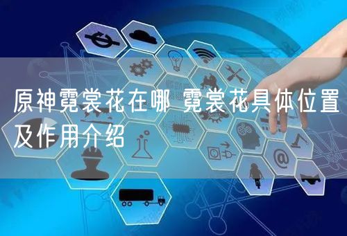 原神霓裳花在哪 霓裳花具体位置及作用介绍