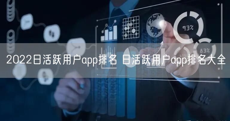 2022日活跃用户app排名 日活跃用户app排名大全