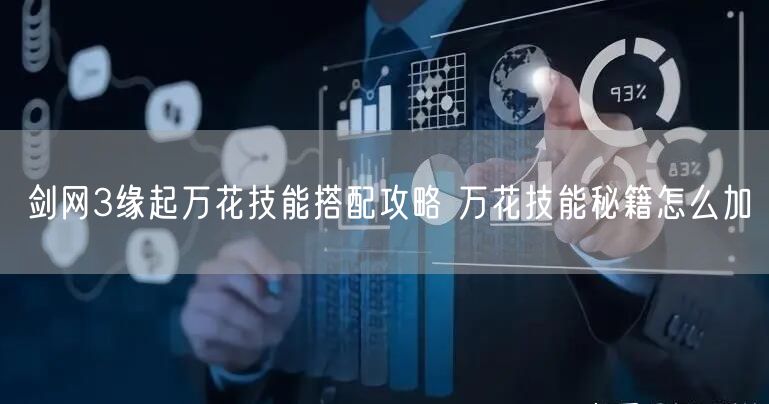 剑网3缘起万花技能搭配攻略 万花技能秘籍怎么加