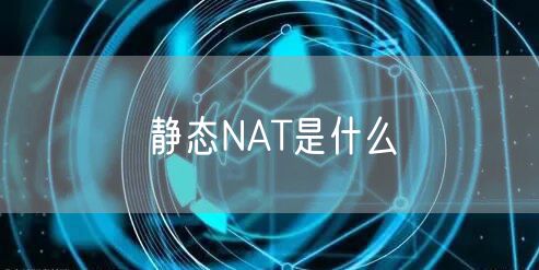 静态NAT是什么