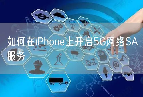 如何在iPhone上开启5G网络SA服务