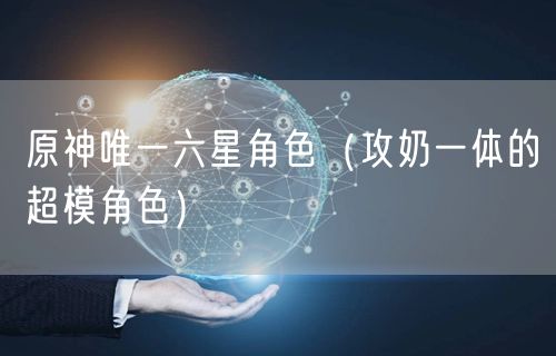 原神唯一六星角色（攻奶一体的超模角色）