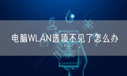 电脑WLAN选项不见了怎么办