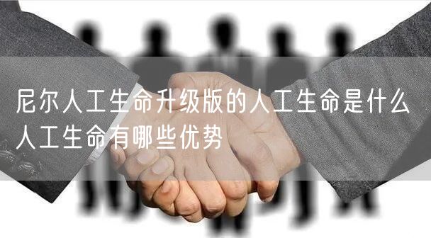 尼尔人工生命升级版的人工生命是什么 人工生命有哪些优势