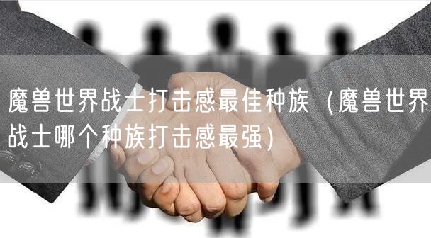 魔兽世界战士打击感最佳种族（魔兽世界战士哪个种族打击感最强）