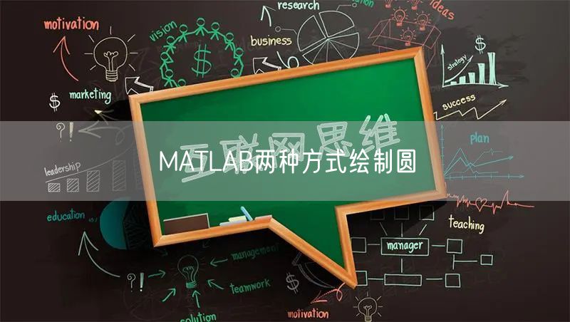 MATLAB两种方式绘制圆