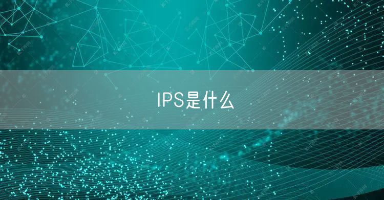 IPS是什么