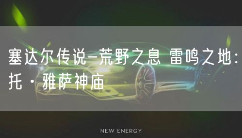 塞达尔传说-荒野之息 雷鸣之地：托·雅萨神庙