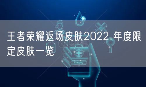 王者荣耀返场皮肤2022 年度限定皮肤一览