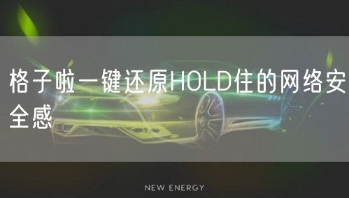 格子啦一键还原HOLD住的网络安全感