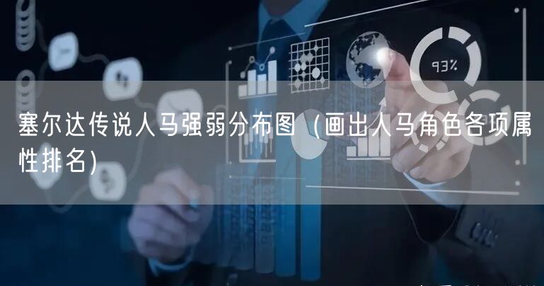 塞尔达传说人马强弱分布图（画出人马角色各项属性排名）