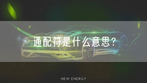 通配符是什么意思？