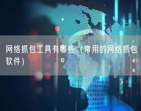 网络抓包工具有哪些（常用的网络抓包软件）