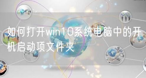 如何打开win10系统电脑中的开机启动项文件夹