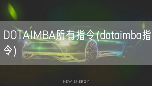 DOTAIMBA所有指令(dotaimba指令)