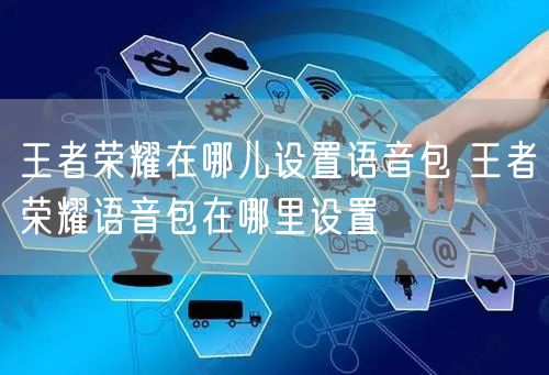 王者荣耀在哪儿设置语音包 王者荣耀语音包在哪里设置
