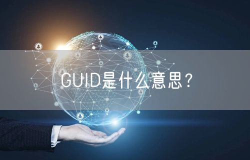 GUID是什么意思？