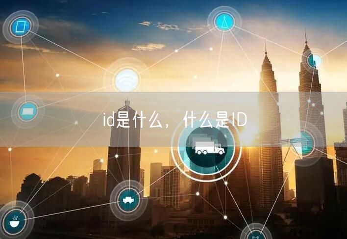 id是什么，什么是ID
