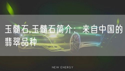 玉髓石,玉髓石简介：来自中国的翡翠品种