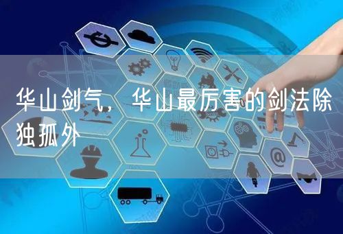 华山剑气，华山最厉害的剑法除独孤外