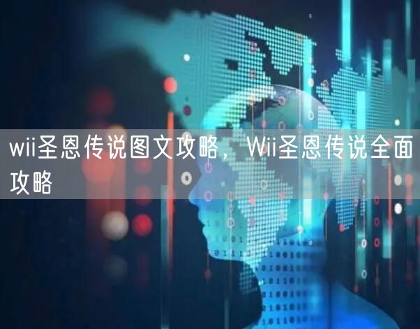 wii圣恩传说图文攻略，Wii圣恩传说全面攻略