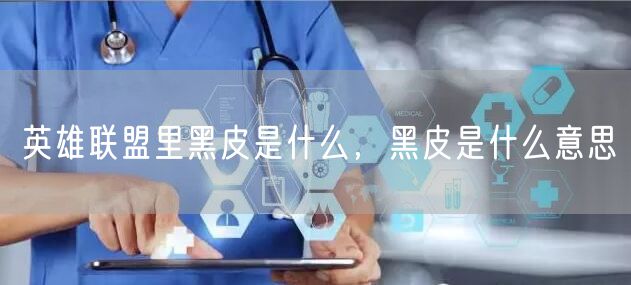 英雄联盟里黑皮是什么,黑皮是什么意思