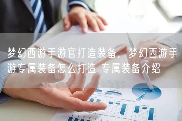 梦幻西游手游官打造装备，梦幻西游手游专属装备怎么打造 专属装备介绍