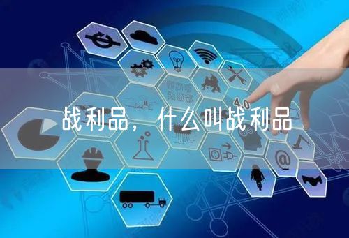 战利品，什么叫战利品