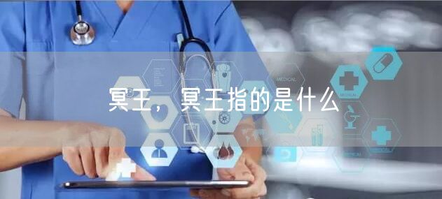 冥王,冥王指的是什么