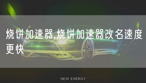 烧饼加速器,烧饼加速器改名速度更快