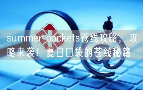 summer pockets苍线攻略，攻略来袭！夏日口袋的苍线秘籍