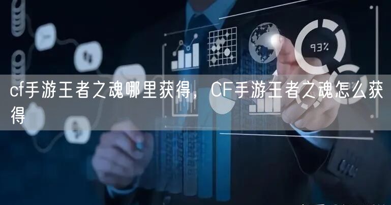 cf手游王者之魂哪里获得，CF手游王者之魂怎么获得