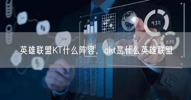 英雄联盟KT什么阵容，akt是什么英雄联盟