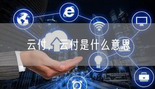 云付,云付是什么意思