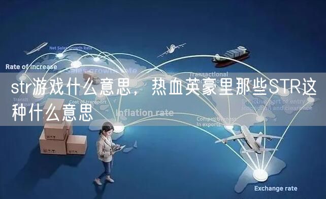 str游戏什么意思,热血英豪里那些STR这种什么意思