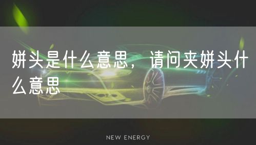 姘头是什么意思，请问夹姘头什么意思