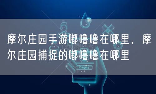 摩尔庄园手游嘟噜噜在哪里，摩尔庄园捕捉的嘟噜噜在哪里