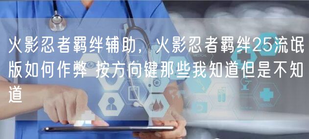 火影忍者羁绊辅助，火影忍者羁绊25流氓版如何作弊 按方向键那些我知道但是不知道